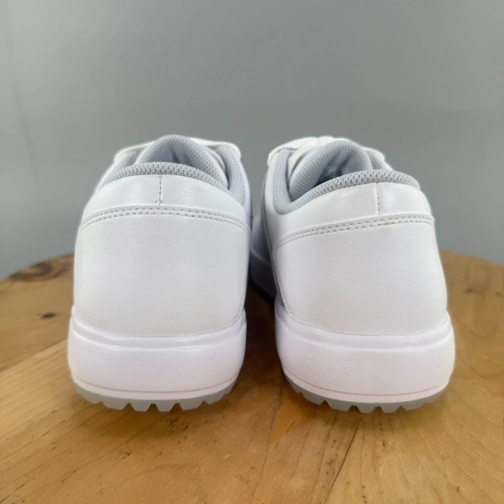 Air Jordan Nu Retro 1 Low Mens Size 9 Golf Shoes White Pure Platinum Leather NEW